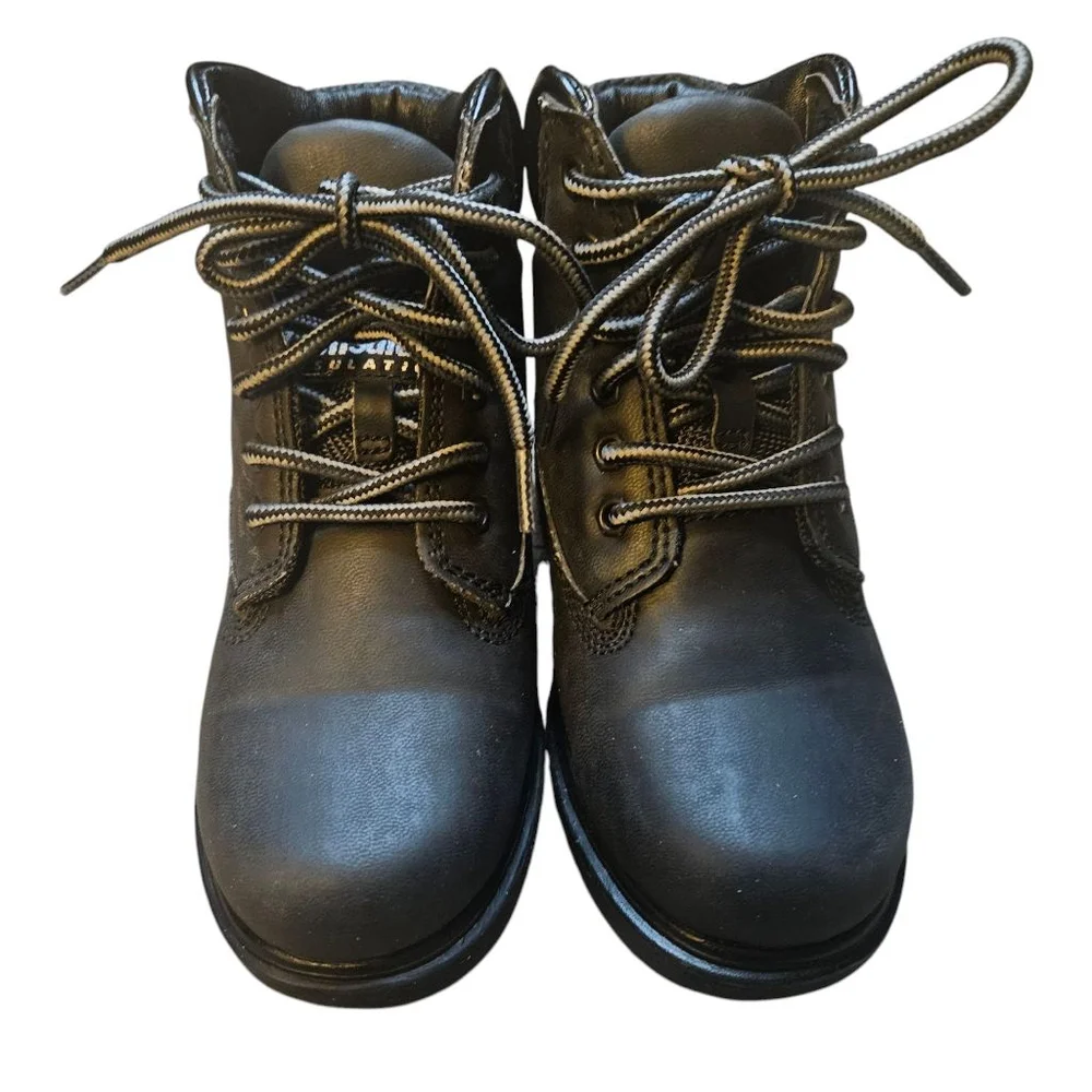Deer Stags Kids' 11 Mak2 Black Waterproof Work Boot